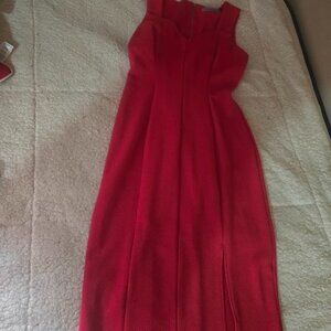 Women’s Professional Sleeveless Work Dress | Size 12 | Coral